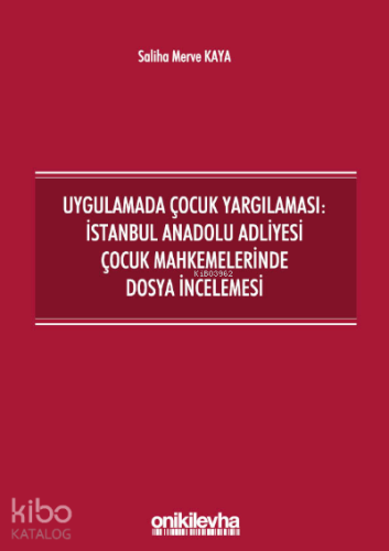 Uygulamada Çocuk Yargılaması: İstanbul Anadolu Adliyesi Çocuk Mahkemelerinde Dosya İncelemesi