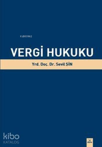 Vergi Hukuku - Kitapiks.com