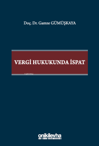 Vergi Hukukunda İspat