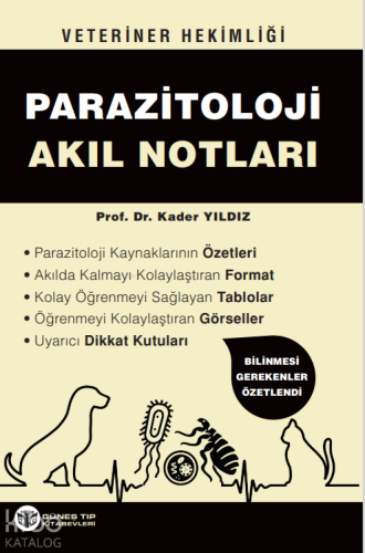 Veteriner Hekimliği Parazitoloji Akıl Notları - Kitapiks.com