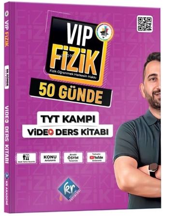 VİP Fizik 50 Günde TYT Kampı Video Ders Kitabı - Kitapiks.com