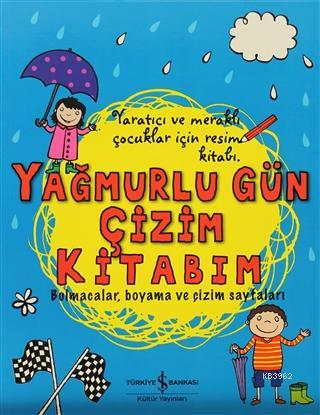 Yağmurlu Gün Çizim Kitabım Bulmacalar, boyama ve çizim sayfaları - Kit