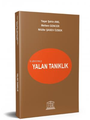 Yalan Tanıklık - Kitapiks.com