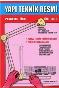 Yapı Teknik Resmi Cilt 1-2 - Kitapiks.com