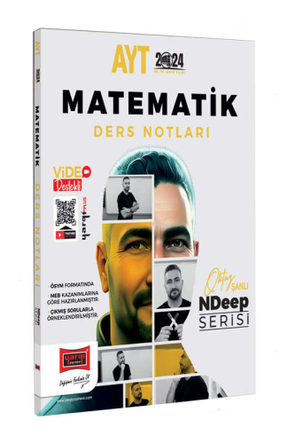 Yargı Yayınları 2024 NDeep Serisi AYT Matematik Video Ders Notları - K