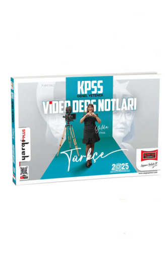Yargı Yayınları 2025 KPSS Genel Yetenek Türkçe Video Ders Notları - Ki