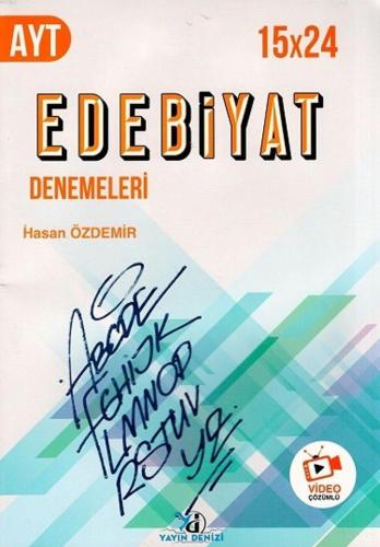 Yayın Denizi Yayınları AYT Edebiyat 15x24 Denemeleri Yayın Denizi
