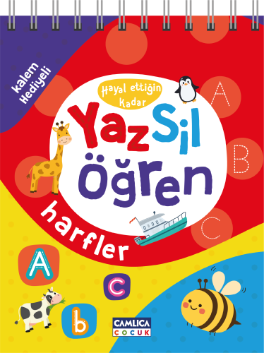 Yaz Sil Öğren - Harfler - Kitapiks.com