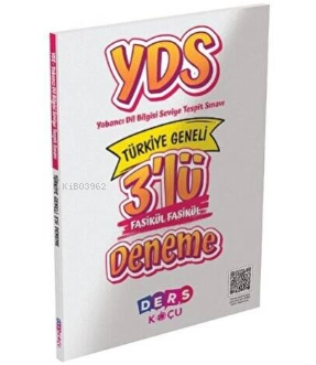 YDS 3 'lü Fasikül Fasikül Deneme Sınavı Ders Koçu