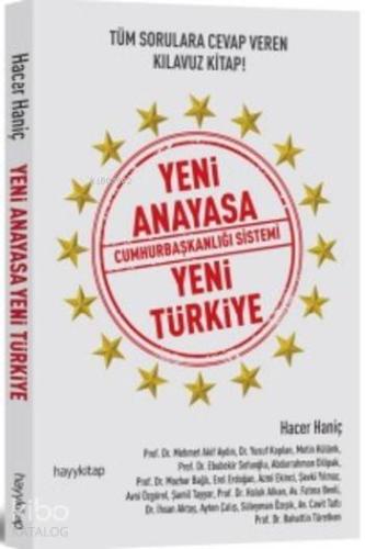 Yeni Anayasa Cumhurbaşkanlığı Sistemi Yeni Türkiye - Kitapiks.com