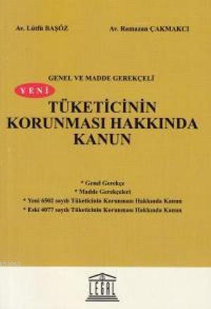Yeni Tüketicinin Korunması Hakkında Kanun- Orta Boy