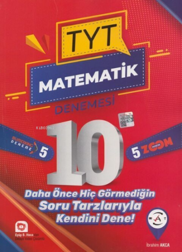 YKS TYT Matematik 10 Deneme Günay Yayınları