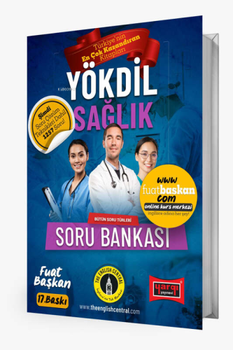 YÖKDİL Sağlık Bütün Soru Türleri İçeren Soru Bankası