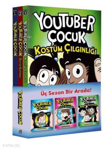 Youtuber Çocuk Set (3 Kitap) - Kitapiks.com