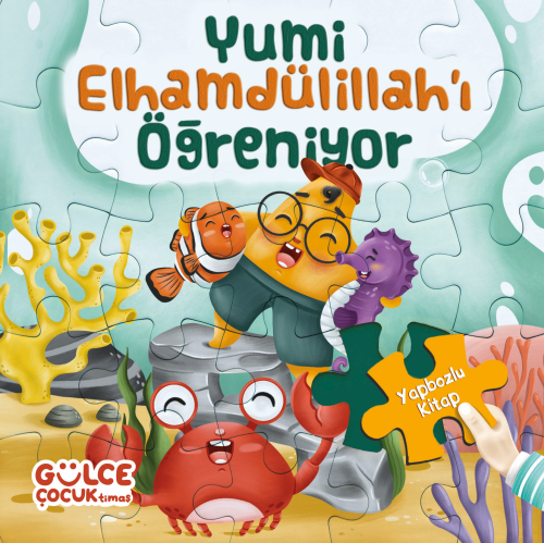 Yumi Elhamdülillahı Öğreniyor - Yapbozlu Kitap 3 - Kitapiks.com