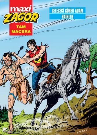 Zagor Maxi 15; Geleceği Gören Adam - Hainler - Kitapiks.com