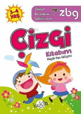 ZBG 3-4 Yaş Çizgi Kitabım - Zihinsel Becerilerimi Geliştiriyorum - Kit