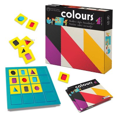 Zet Zeka Colours Eğitim Oyunu - Kitapiks.com